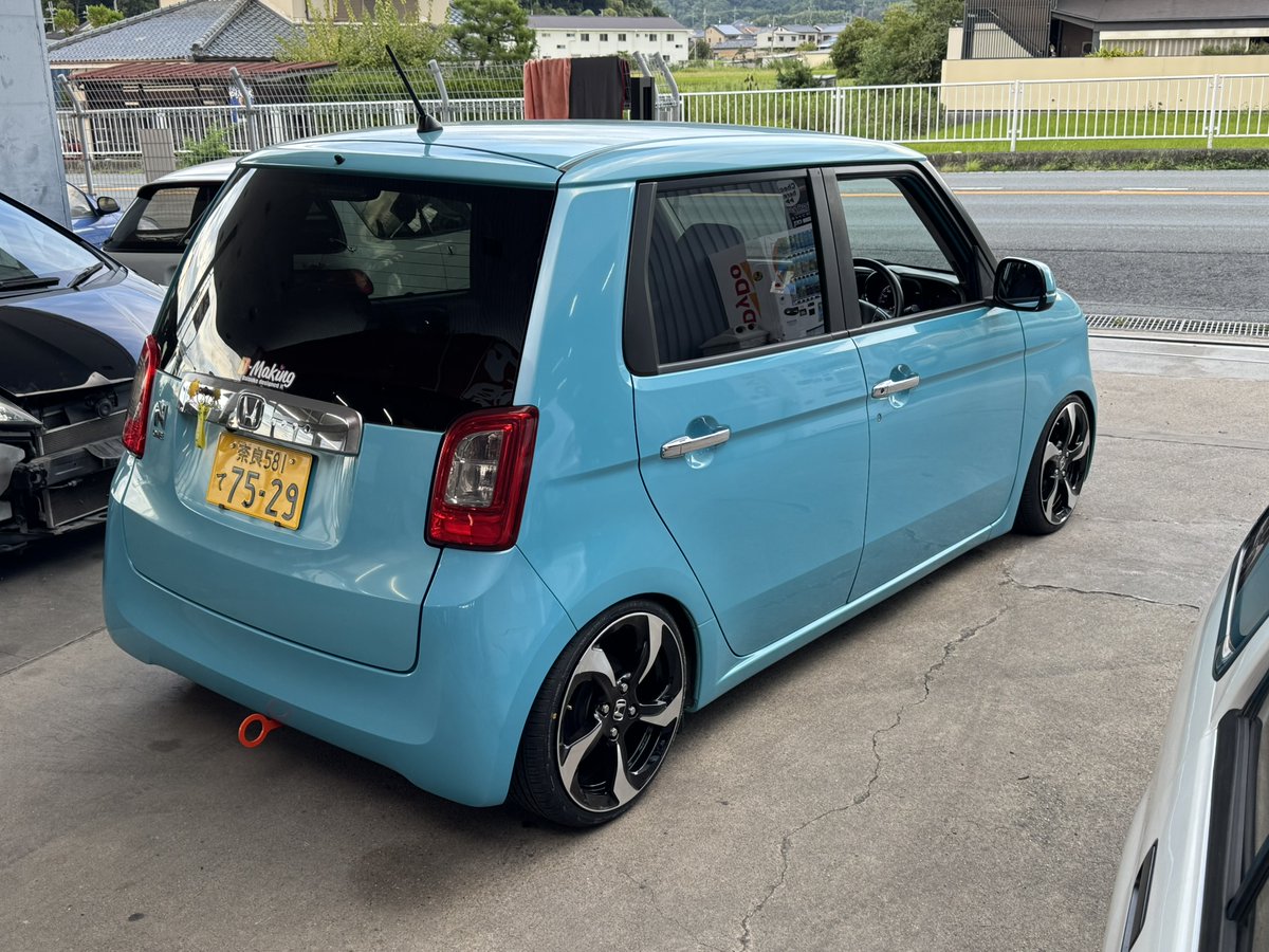 代車のつもりがまた良からぬことをJG1 N-ONE 店舗北側にKC2