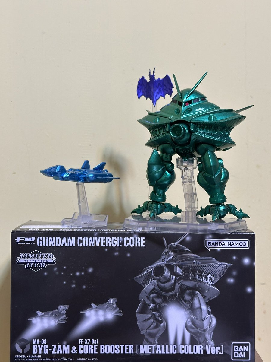 FW GUNDAM CONVERGE CORE ビグ・ザム＆コア・ブースター【プレミアム