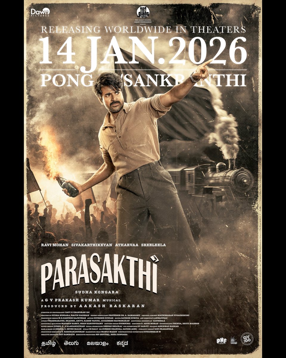 ManojMaddyMM's tweet image. 🔥🔥🔥🔥🔥

14 JANUARY🔒🧨

#ParasakthiPongal