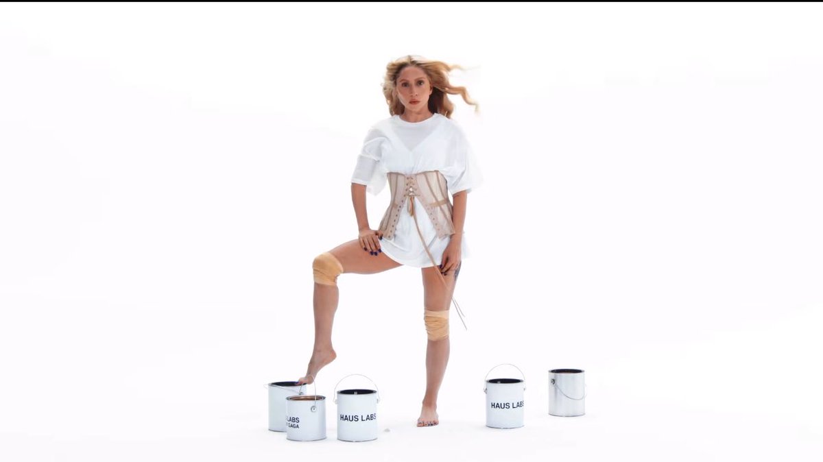 PopTingz's tweet photo. Lady Gaga for Haus Labs’ new foundation line. https://t.co/xSekatDF1B