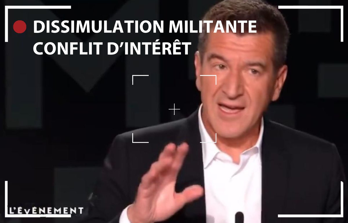 🔴 DISSIMULATION MILITANTE ET CONFLIT D'INTÉRÊT - L’émission L’Événement diffusée sur France 2 le 11 septembre 2025 a donné lieu à un grave manquement à l’éthique journalistique. Loin de se contenter d’une orientation éditoriale fortement marquée à gauche, la présentatrice