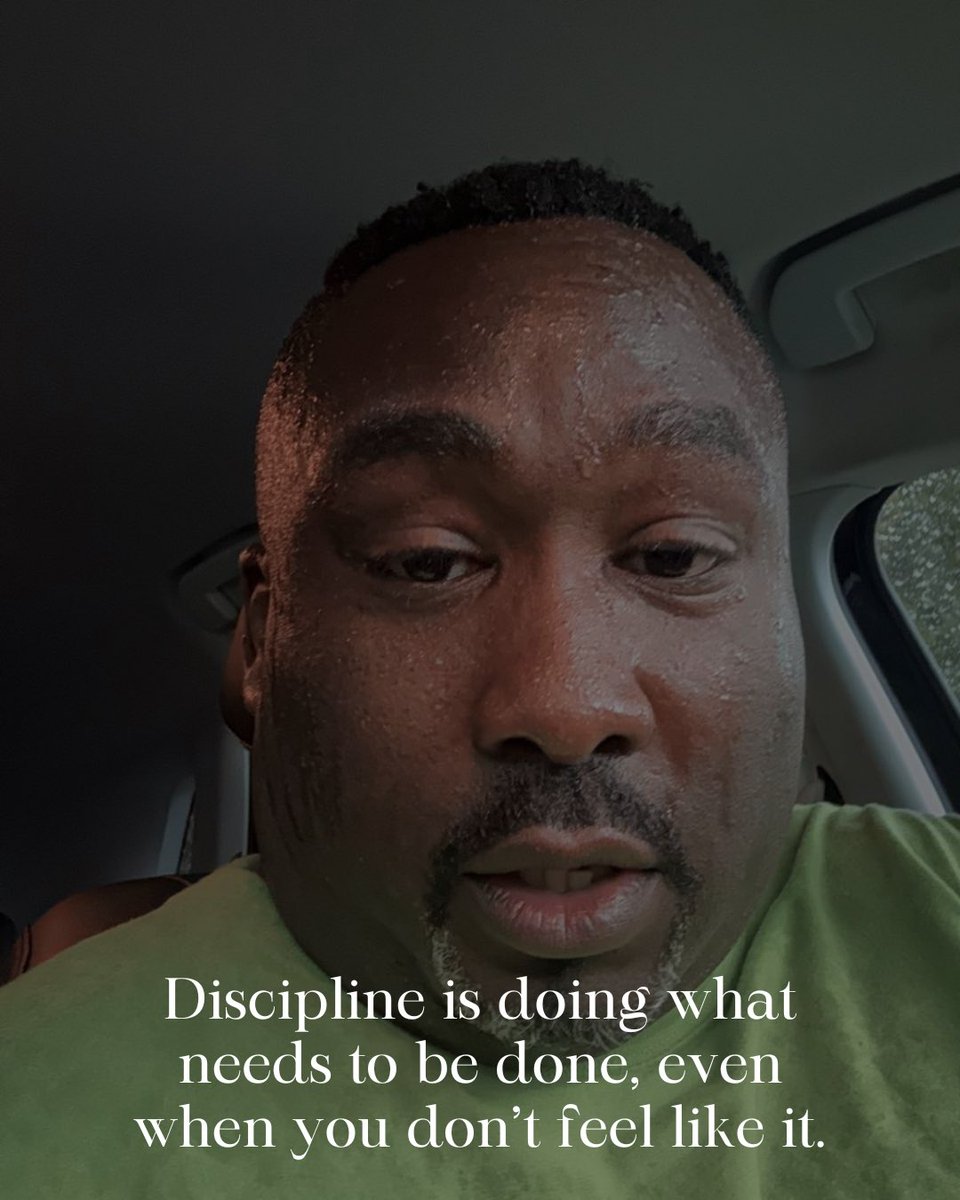 felixmakjr's tweet image. The grind isn’t always pretty, but every drop of sweat is proof you’re getting stronger physically and mentally. Don’t stop‼️

#fmjtalks #LifeLessons #felixmakjr #Discipline #workout