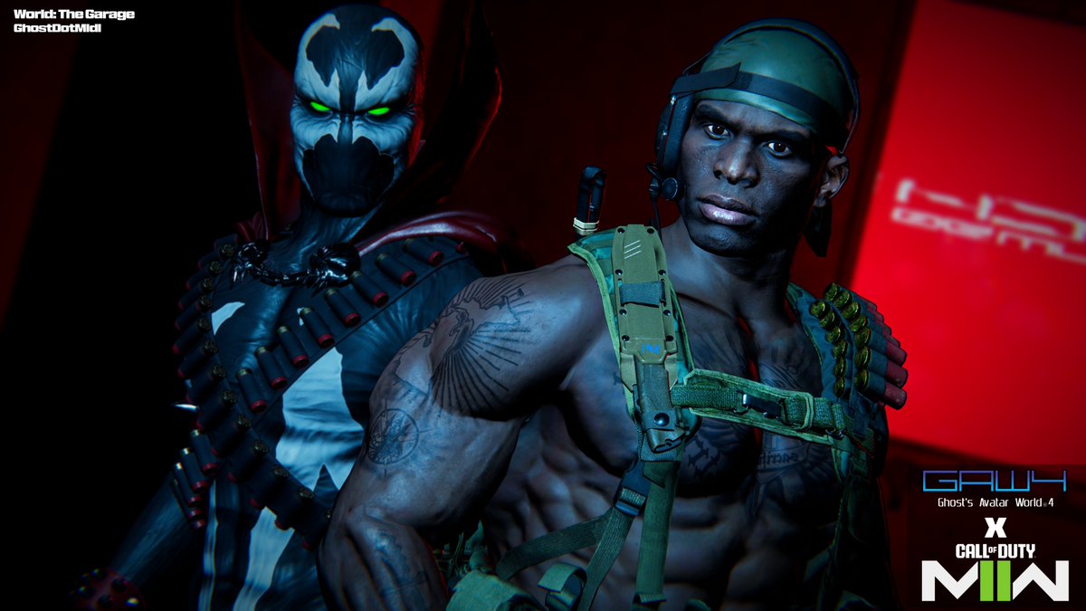 Spawn, Al Simmons

Game: VRChat, Call of Duty Modern Warfare 2 2022, Spawn
Avatar World: Ghost's Avatar World 4 (GAW4)

Top-secret covert agent of the U․S․ Security Group‚ Al Simmons‚ Joins the Fight․

Retweet &amp; Like would be Appreciated!