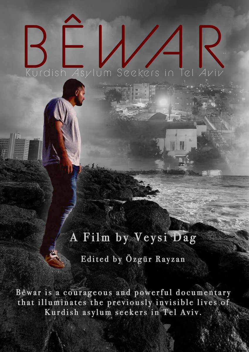 dagweysi's tweet image. Thrilled to share my new film #Bêwar (Uprooted) is complete! It follows #Kurdish #asylum seekers in #TelAviv. They are officially invisible, yet vital to Israel&apos;s labour sector. It tells a story of Kurdish persecution in #Turkey and exile, survival &amp;amp; hope in #Israel! More soon!