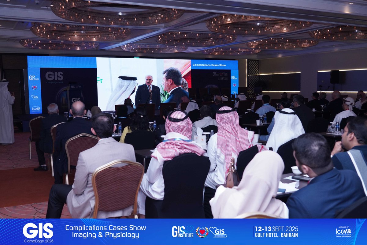 GisGulf's tweet image. A full hall. Focused minds. A shared passion for advancing interventional cardiology—this is GIS CompEdge 2025

#GISCompEdge2025 #casescomplications #imaging #physiology #cardiology #MedicalConference
