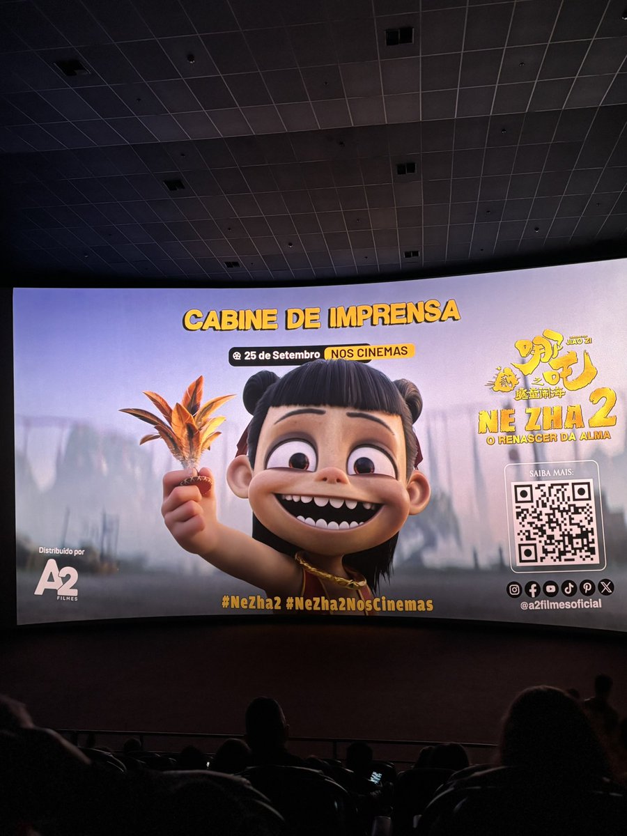 xmissswalker's tweet photo. Bora ver Ne Zha com a #A2Filmes #NeZha2NosCinemas ❤️ https://t.co/b3fDXeKSQF