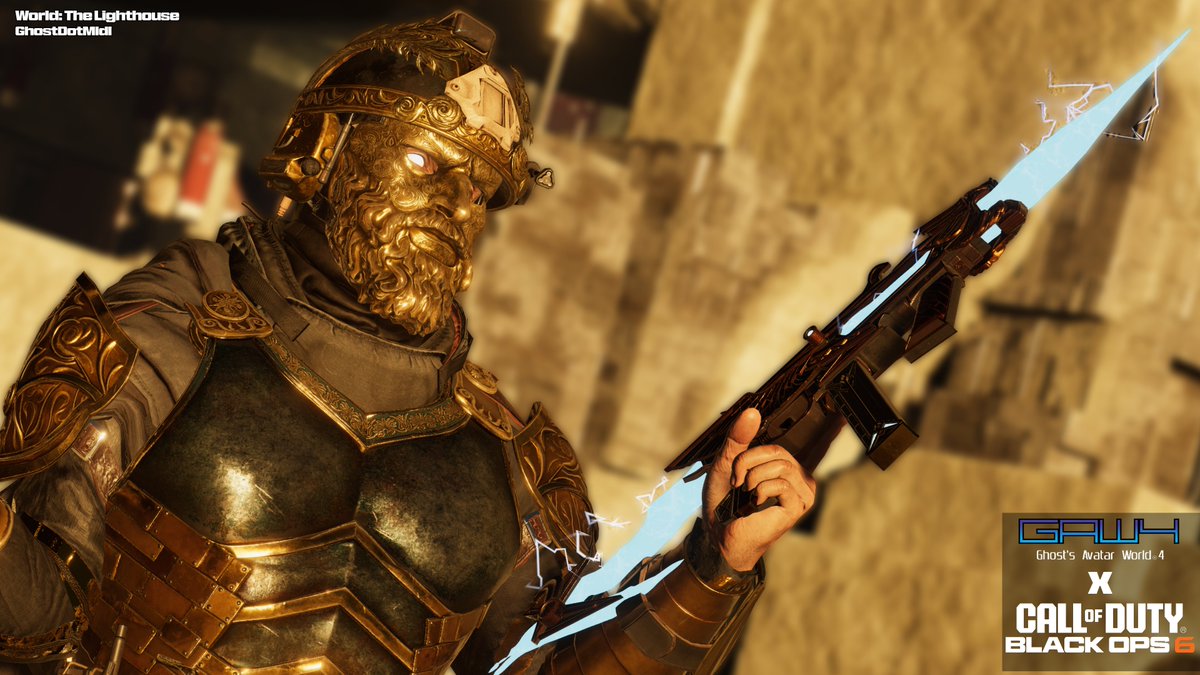 Caine, Zeus

Game: VRChat &amp; Call of Duty Black Ops 6 
Avatar World: Ghost's Avatar World 4 (GAW4)

Command the very laws of nature with Caine's Zeus Reactive Ultra Skin․

Retweet &amp; Like would be Appreciated!