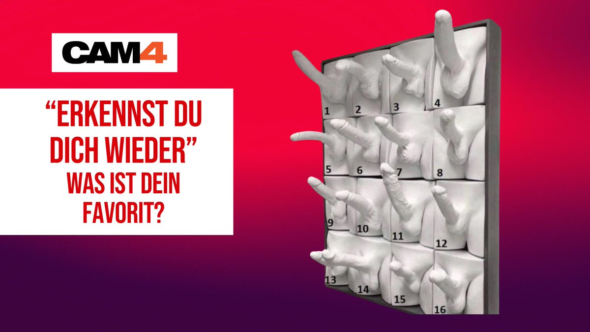 Schreib uns jetzt Deinen Favorit in die Kommentare🍆💦

Bei uns auf CAM4 findest Du einfach für jede Größe das passende Match:📷cam4.to/twitter

#CAM4 #camboys #camsex #spicy #adultcontent #pornstar #doessizematter #nude #dickpics