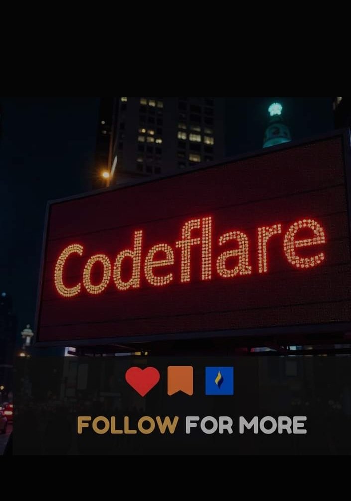 CodeflareTech's tweet photo. https://t.co/Wzuu7eO1or