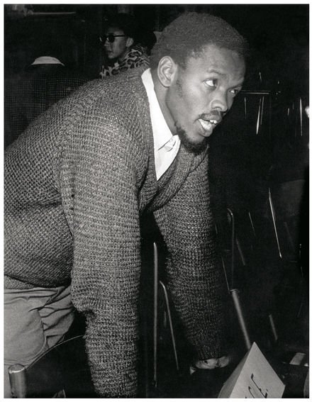 Bantu Stephen Biko, the man at the helm of the Black Consciousness Movement, talks to attendees at a SASO (South African Student's Organisation) meeting in 1972. Biko, the father of the Black Consciousness Movement was killed on this day in 1977. Picture: Alf Kumalo #REMEMBER