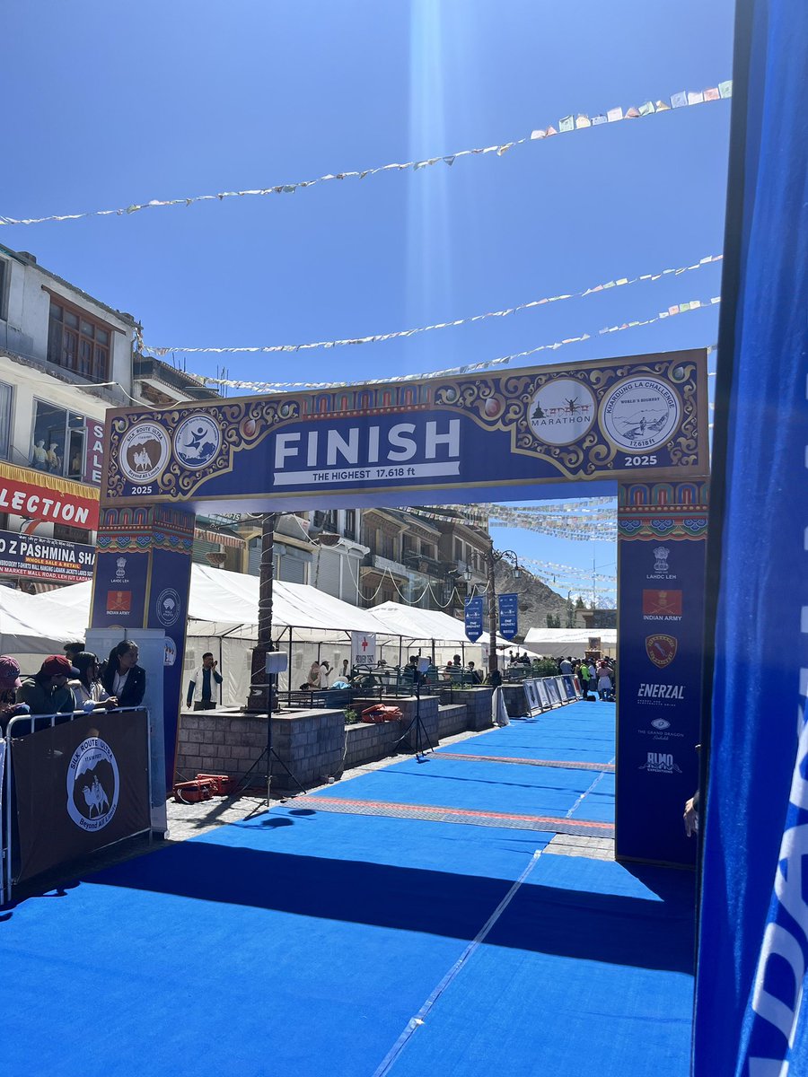 A full day of cheering for Khardungla Challenge and Silk Route Ultra finishers. 

It’s surreal.