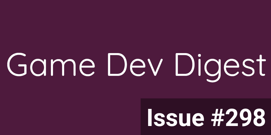 GameDevDigest's tweet image. Issue #298 - Shaders, Multiplayer, Culling, and more - gamedevdigest.com/digests/issue-…
Latest from the free weekly #Unity3d/#gamedev newsletter. Read/subscribe at gamedevdigest.com #unitytips #madewithunity #indiegamedev #indiegames