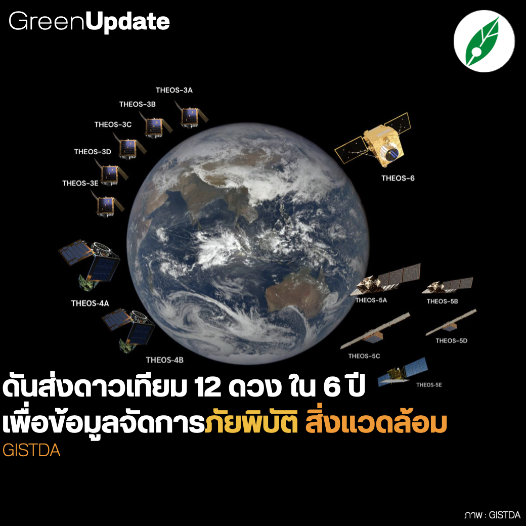 greennewsagency's tweet image. #GreenUpdate GISTDA เตรียมดัน #โครงการเรือธง “#THEOS #Constellation #กลุ่มดาวเทียมสำรวจโลก” ส่งดาวเทียม 12 ดวงเข้าสู่วงโคจร ใน 6 ปี 
.
เพื่อใช้ข้อมูลดาวเทียมวางแผน-จัดการ 3 ด้าน “เกษตร - ภัยพิบัติ ความมั่นคง - ทรัพยากรธรรมชาติ สิ่งแวดล้อม”
.
facebook.com/photo/?fbid=11…