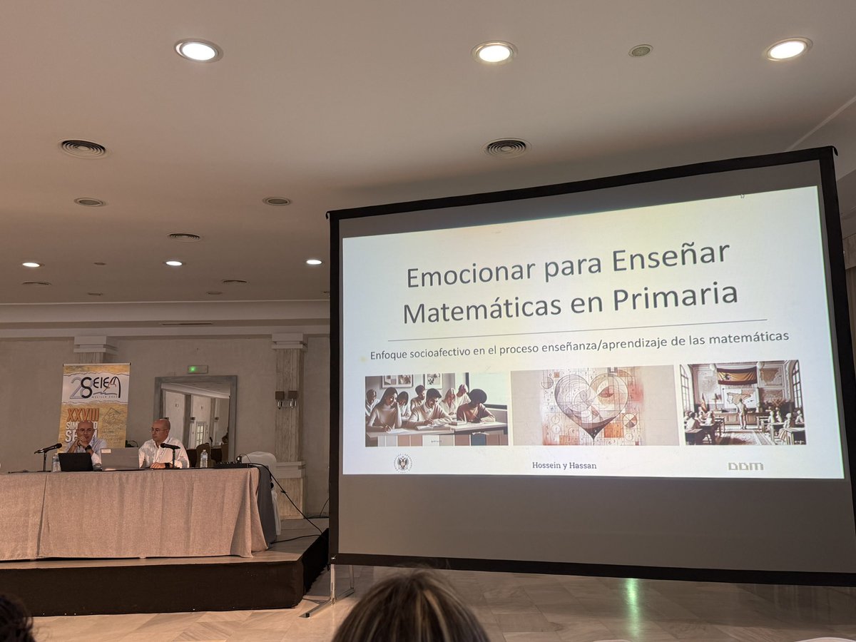 Última sesión de trabajo de <a href="/SEIEMelilla2025/">SEIEM2025 Melilla</a> . 
Matemocionando
Gracias Hossein y Hassan