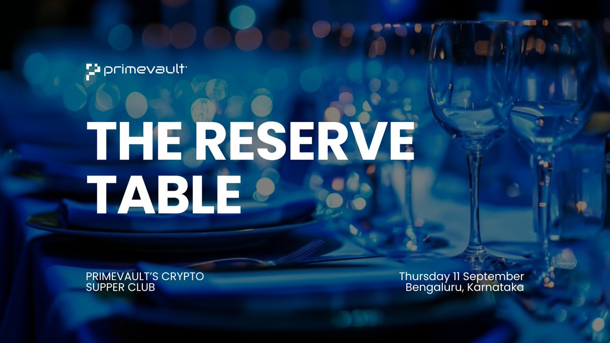 primevaultHQ's tweet photo. Post-Event Wrap: The Reserve Table | Bangalore Edition

Last night in Bangalore, we pulled chairs together for The Reserve Table, a private CXO supper focused on one thing: how stablecoin payments can make India’s money flows faster, cheaper, and more programmable in a compliant manner.

Who was at the table? The folks running stablecoin rails with some moving 100s of millions every day: @openfx_, @CoinDCX, @Flipkart, @officialmudrex, @fuzefinance, @skydo_official, GlomoPay, @leap_wallet, @Infinityapp_in, @dodopayments, @monad, @ZynkLabs, @ElectronZK, @endl_io⚡

What stood out:
🇮🇳 India took in $129B in remittances in 2024. Nearly two-thirds came from just two corridors: US→India (~28%) and GCC→India (~38%). These are ground zero for stablecoin flows.

💸 Cross-border FX remains broken. US→India remits still cost ~4.5%. Flows from Sub-Saharan Africa average 8%+. For SMEs and PSPs, stablecoins cut both cost and settlement time.

🛠️ Concrete use cases are here: SME supply-chain settlements, NRI remittance, marketplace pay-ins/outs to international sellers, and payroll for global contractors. These aren’t “future ideas”, they’re live pain points adopting rails.

🏦 Fintechs need a clearer path forward. A sandbox with banks, clear FX rules, and regulated on/off-ramps could unlock massive volumes while being compliant

What was amply clear - Stablecoins in India are past the "what if" stage. The real test now lies with fintechs and PSPs: adopting them in production, proving where they beat existing rails, and building the trust that regulators will demand.

The players who move first will define and win the market.

🚀 Next up: This September at @token2049  Singapore, we’re hosting the next edition of The Reserve Table, an invite-only Stablecoin CXO Breakfast where the noise drops out and you’re across the table from the ones moving billions in flows, products, and strategy.

👀 Stay tuned for the deets