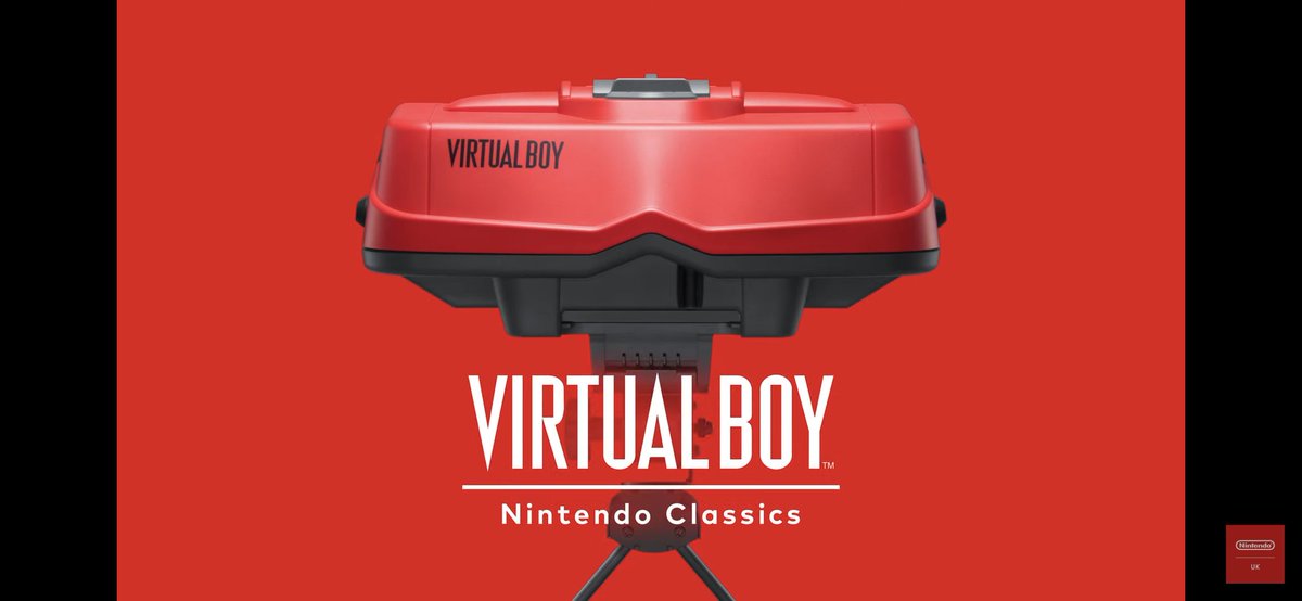retrogaminggeek's tweet photo. Well good lord!
I did not see that coming. And I need it lol.
#NintendoDirect
#virtualboy https://t.co/NWNW4DQXPr
