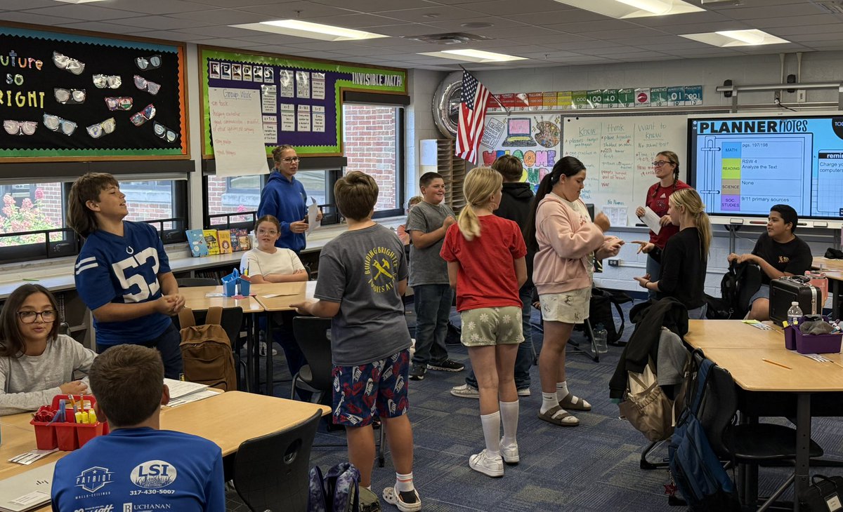 Yesterday our Athletic Ambassadors had the chance to travel to <a href="/ThorntownES/">Thorntown</a> and <a href="/GWES_Rockets/">Granville Wells ES</a> to deliver our first lesson on #Respect. We love seeing our high school athletes interact with our future Stars!