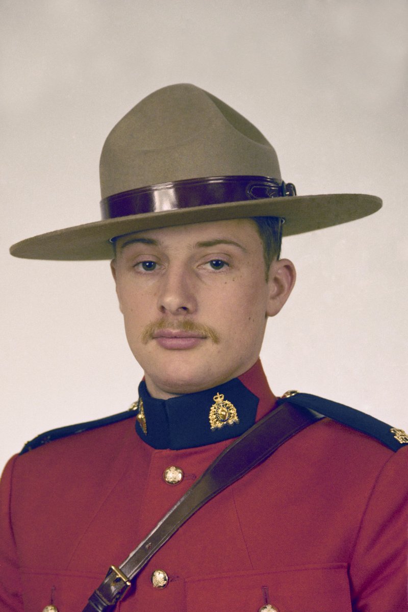 Honour Roll 188: Cst. Christopher Colin Riglar died as a result of being struck by a vehicle this day in 1991. He served in several detachments in his home province. #RCMPNeverForget  <a href="/BCRCMP/">BCRCMP</a>