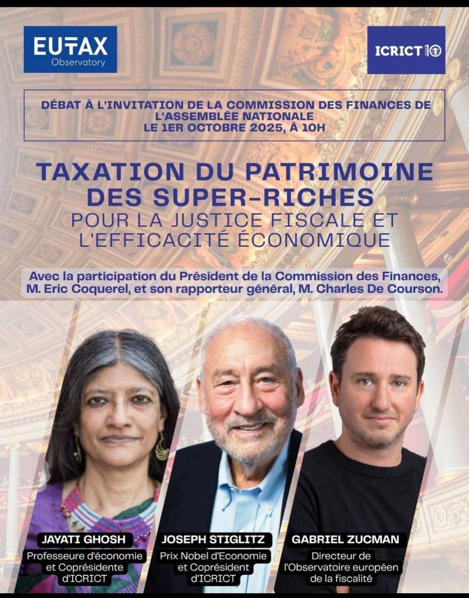 ericcoquerel's tweet image. La séquence sur la taxe @gabriel_zucman dans cette émission de @bfmbusiness 🔽 a fait réagir et surtout des opposants à cette taxe. 

Alors remettons les choses dans l’ordre.

A ceux qui me prêtent plus ou moins sincèrement (et aux chiens de garde du néolibéralisme qui se sont…