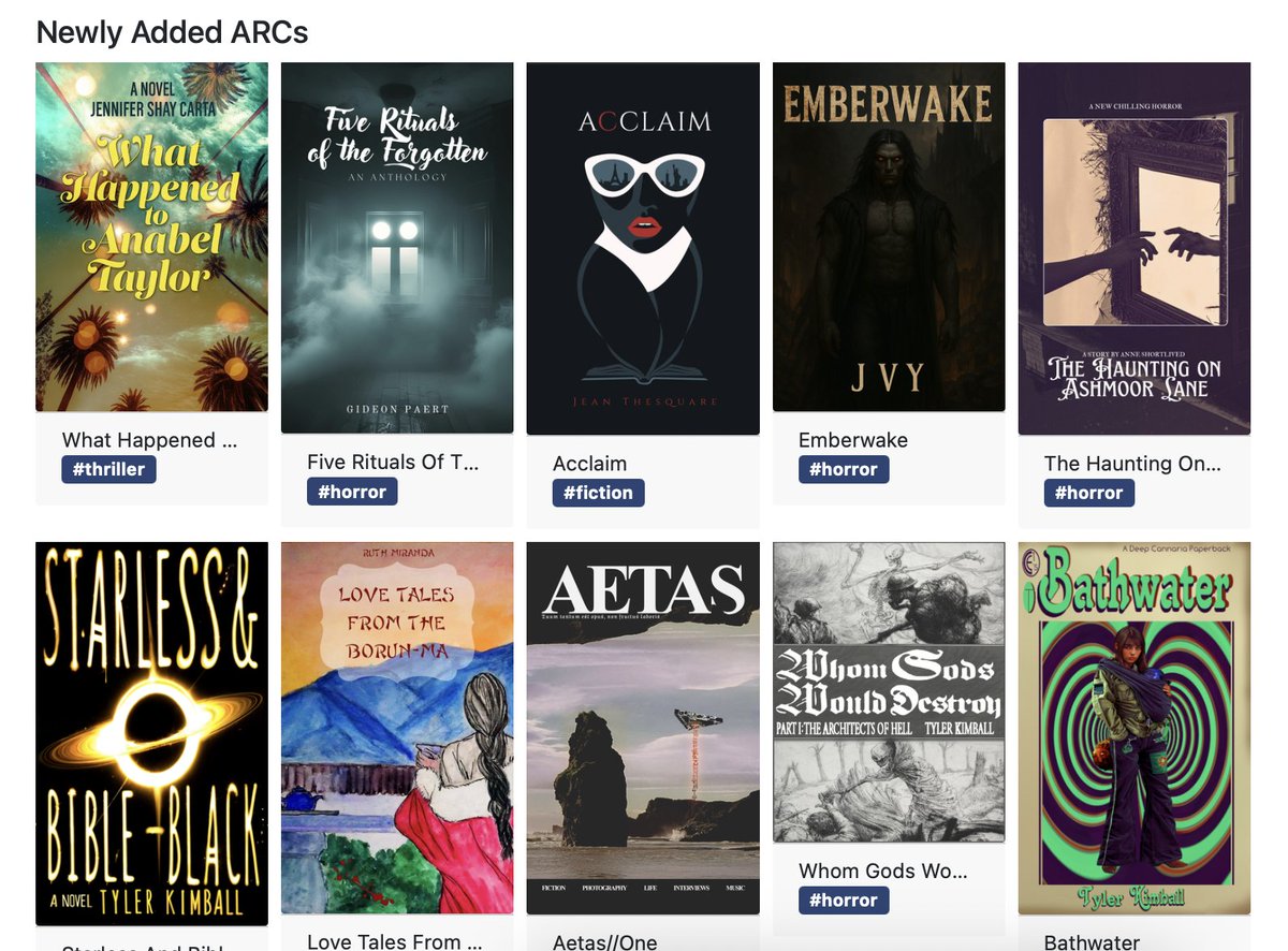 We have over 500 readers looking for ARCs come add your book today!

penpinery.com