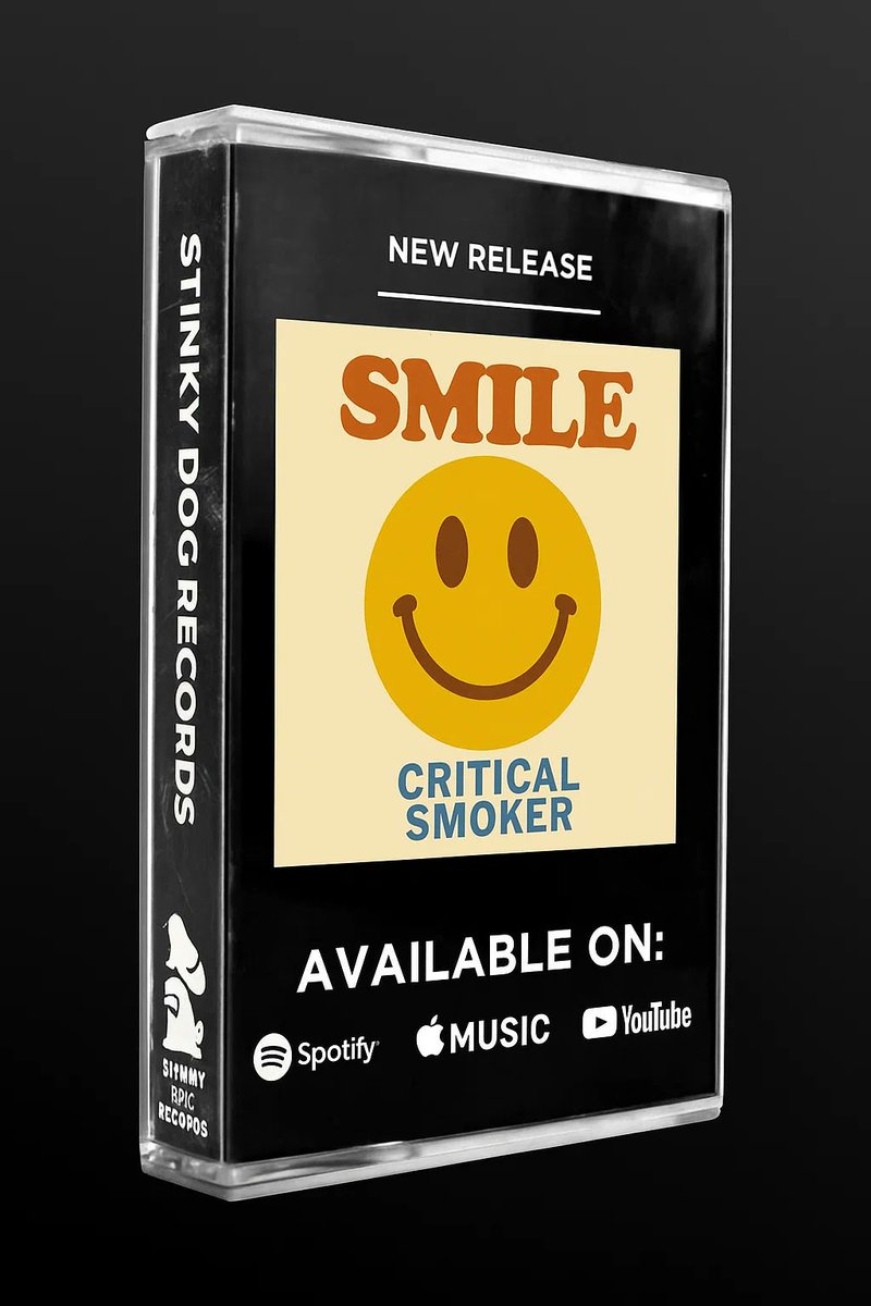 Pre-save my new release "Smile" on Spotify distrokid.com/hyperfollow/cr… (stinky dog records) #NewMusicFriday