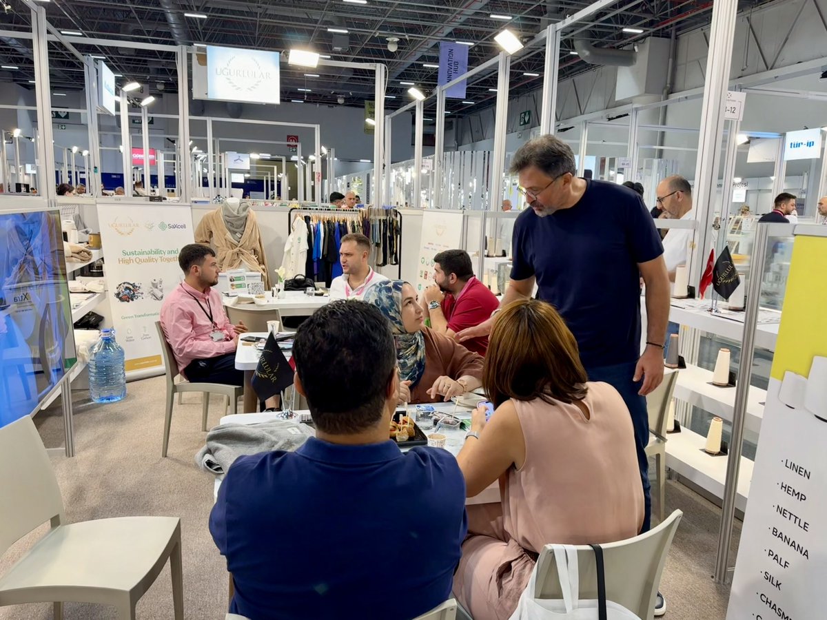 We were thrilled to join Texhibition Fair in Istanbul on September 10–12 together with our partner Uğurlular Tekstil! It was inspiring to meet so many industry friends, share SaXcell’s vision for circular textiles, and feel the energy around building a better future for fashion.