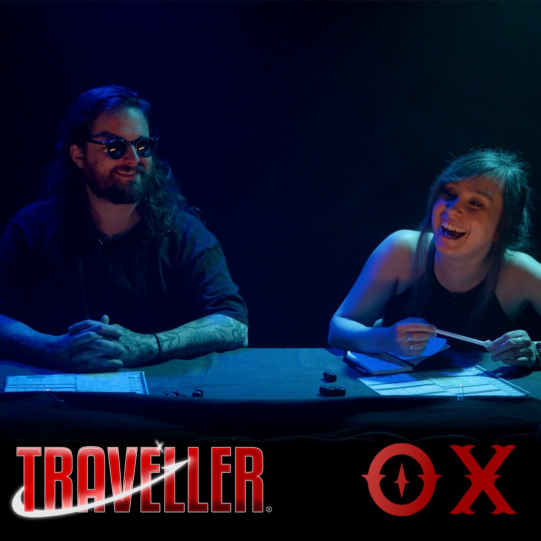 Tonight, Oxventure is running their first Traveller actual play!

youtube.com/watch?v=QGUgix…

They start at 8pm GMT, so get the popcorn in and settle down for some fun sci-fi romps!

#ttrpg #TravellerRPG