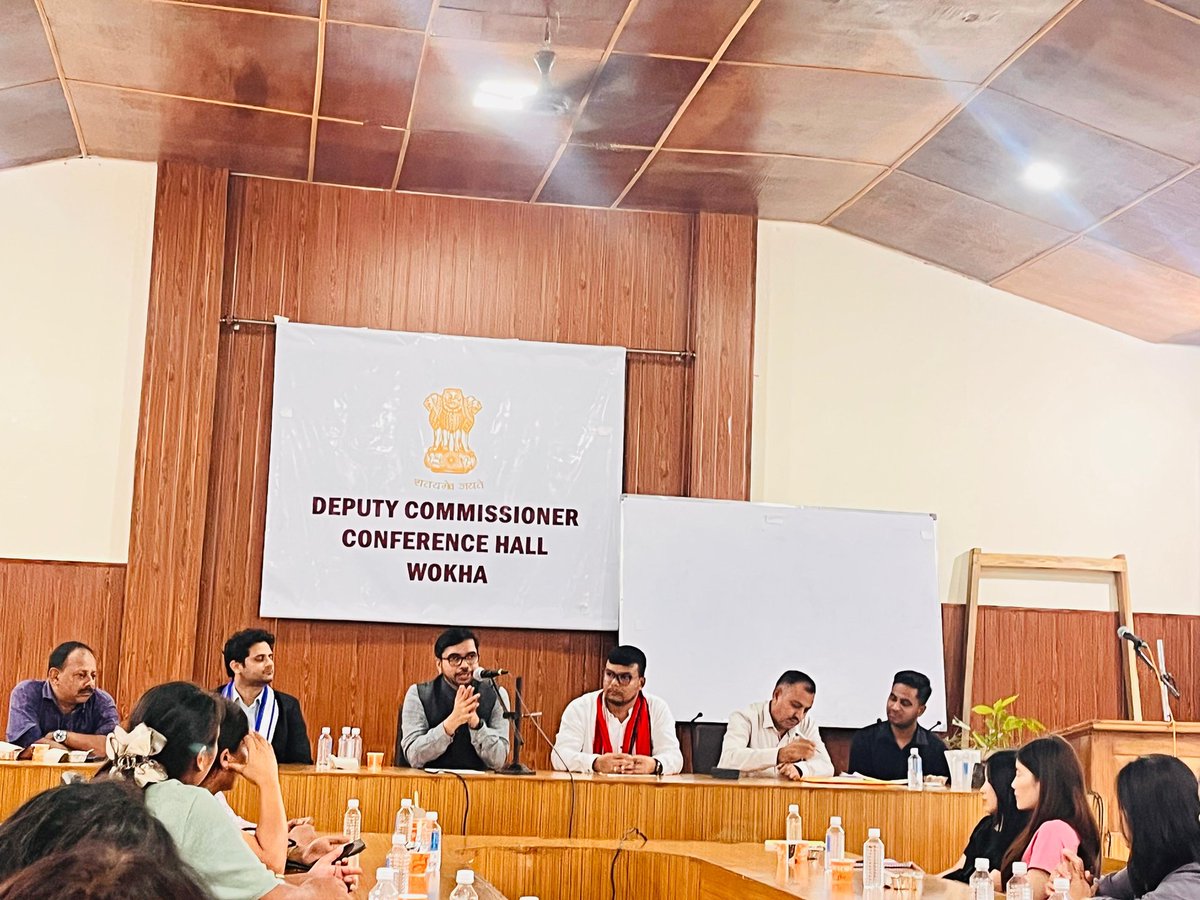 DC_Wokha's tweet photo. A one day consultative meeting and capacity building on Floriculture, Apiculture and Aromatic plants was jointly organised by District Administration #Wokha and CSIR-NEIST, Jorhat with active participation from Women Farmers @MyGovNagaland @MhaYanthan @vineet_ias @CSIR_NEIST https://t.co/z8FZUxyrLh