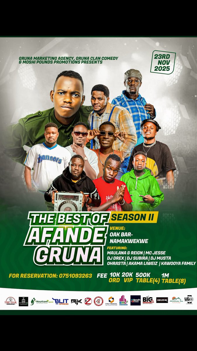 Here we go now Mbale get ready