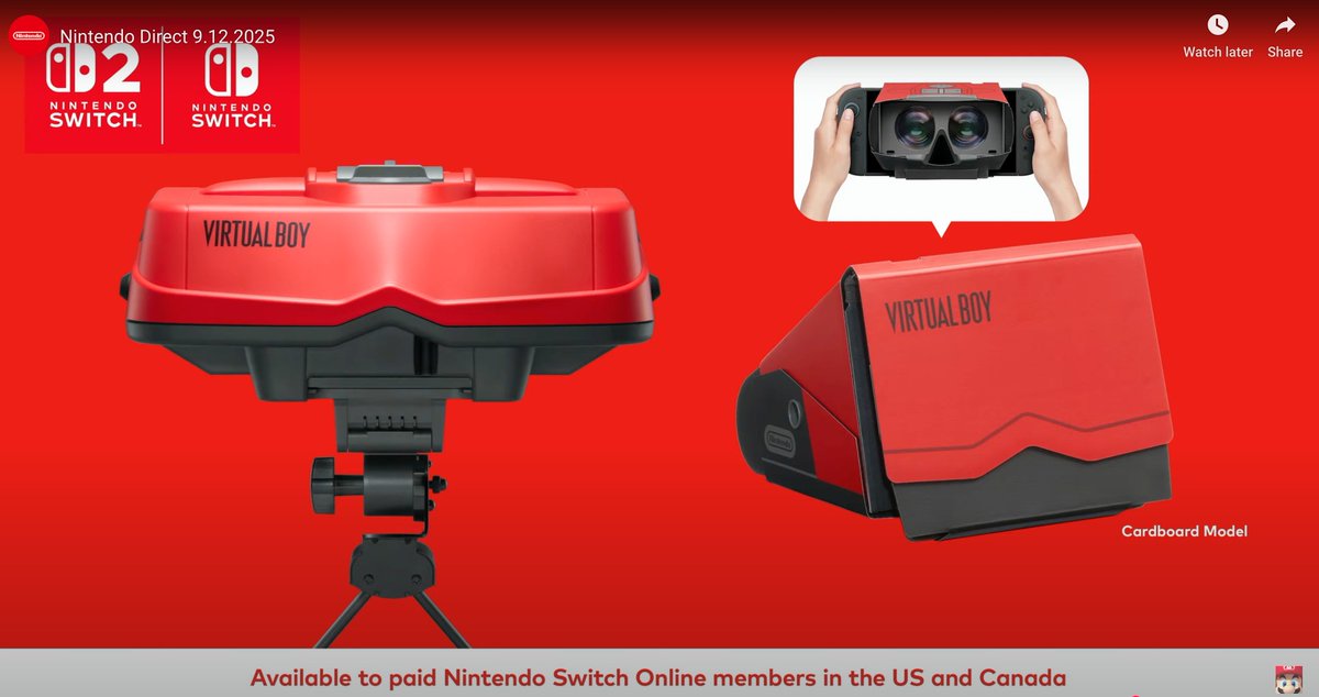 codingwithmanny's tweet image. I don't know what's sadder, the cardboard model or the fact that they are bringing back VirtualBoy...