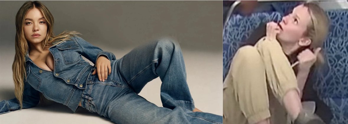 När en vit kvinna gör en jeansreklam så är det rasism, enligt vänstern.

Men när en vit kvinna blir BRUTALT KNIVMÖRDAD på en spårvagn på grund av sin hudfärg är det... inte det?

Hur FAN hänger det ihop?