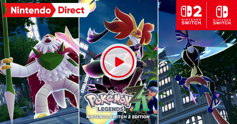 Pokémon LEGENDS Z-A M次元ラッシュ』の発売が決定！ 『Pokémon