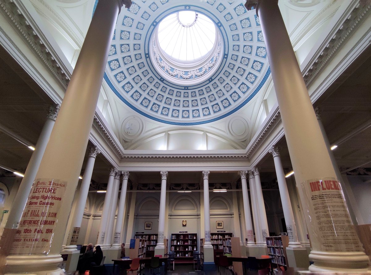 Belfast Central Library tweet media