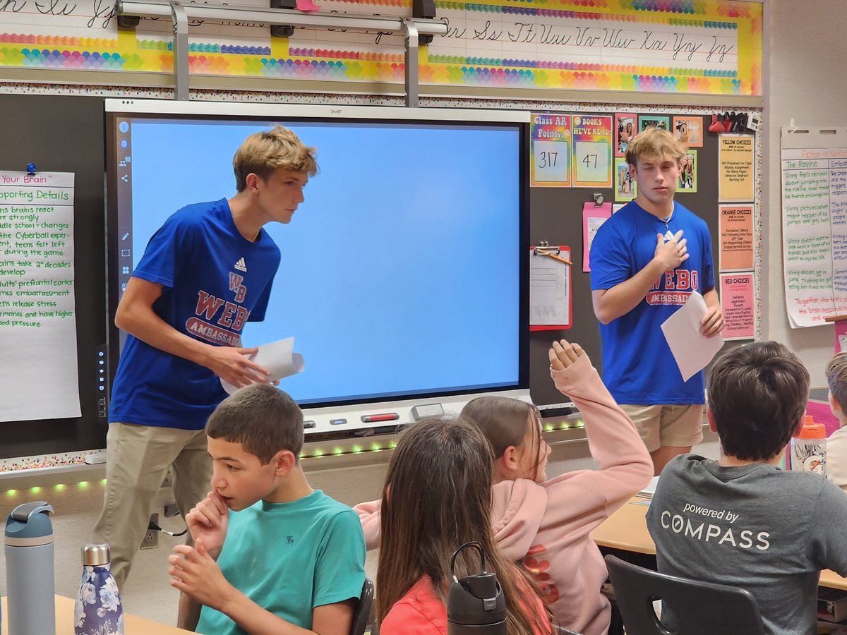 <a href="/ThorntownES/">Thorntown</a> And here are the groups that went to <a href="/GWES_Rockets/">Granville Wells ES</a>! 

#ProudToBeAStar <a href="/WeBoAthletics/">WEBO Athletics</a> <a href="/WeboJrSrHigh/">Western Boone</a>