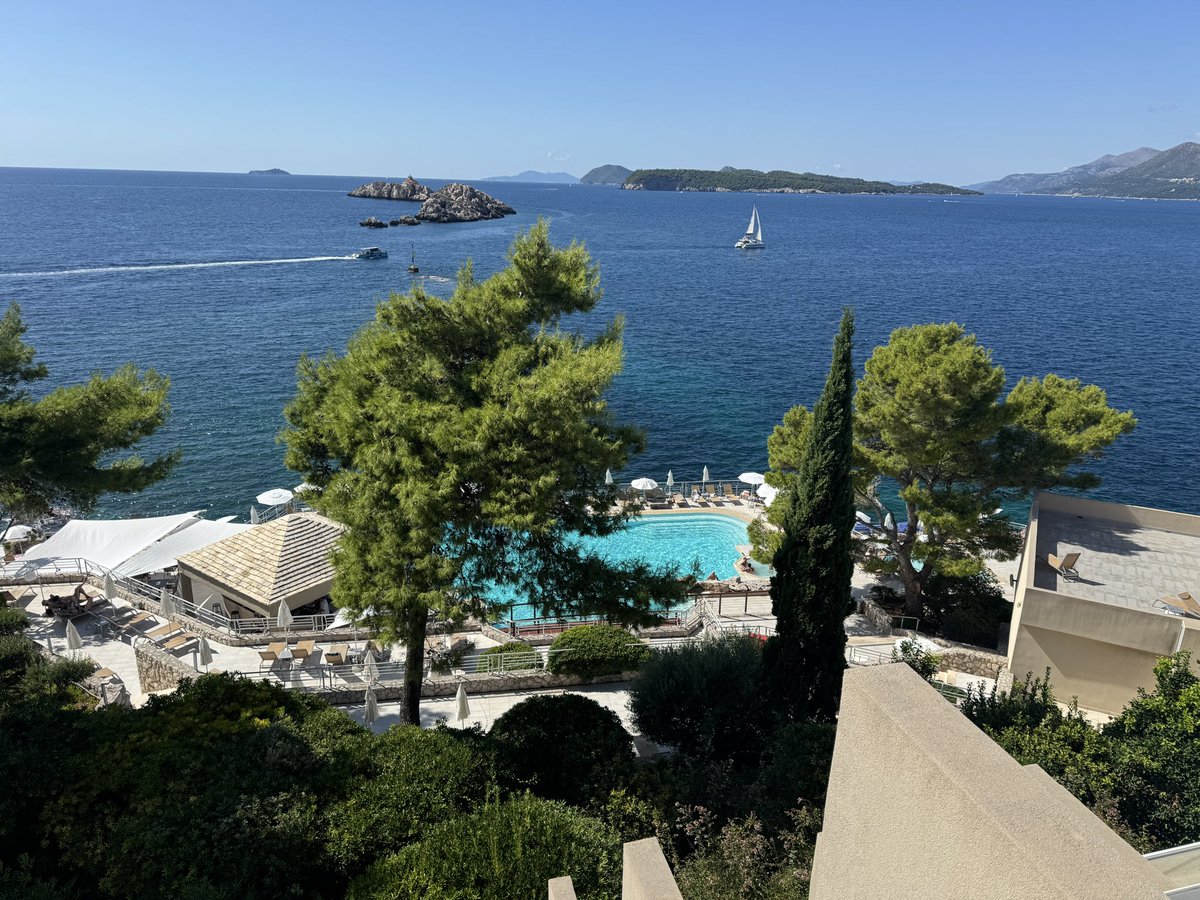 pporter2000's tweet image. Weekend away at the Dubrovnik Palace Hotel. Beautiful country