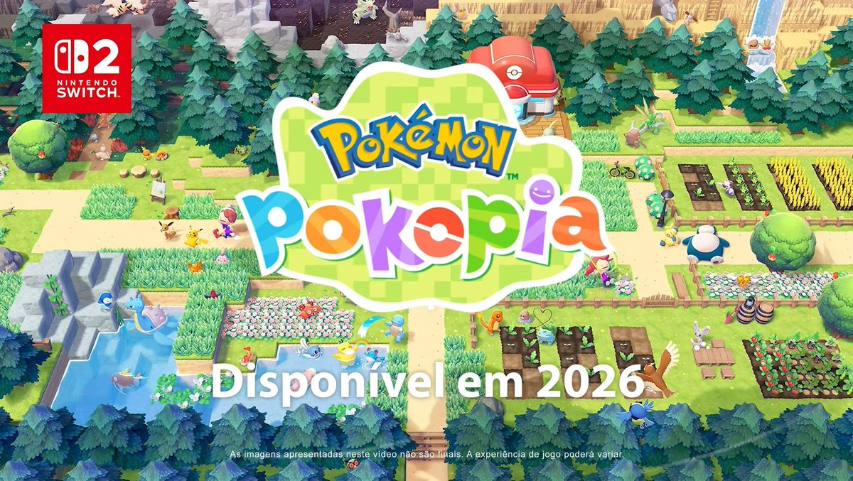 ANUNCIARAM JOGO DE FAZENDINHA DE POKÉMON. NÃO ESTAVA PREPARADO PRA ISSO 😭😭😭

Pokémon Pokopia lança em 2026 para Nintendo Switch 2!!