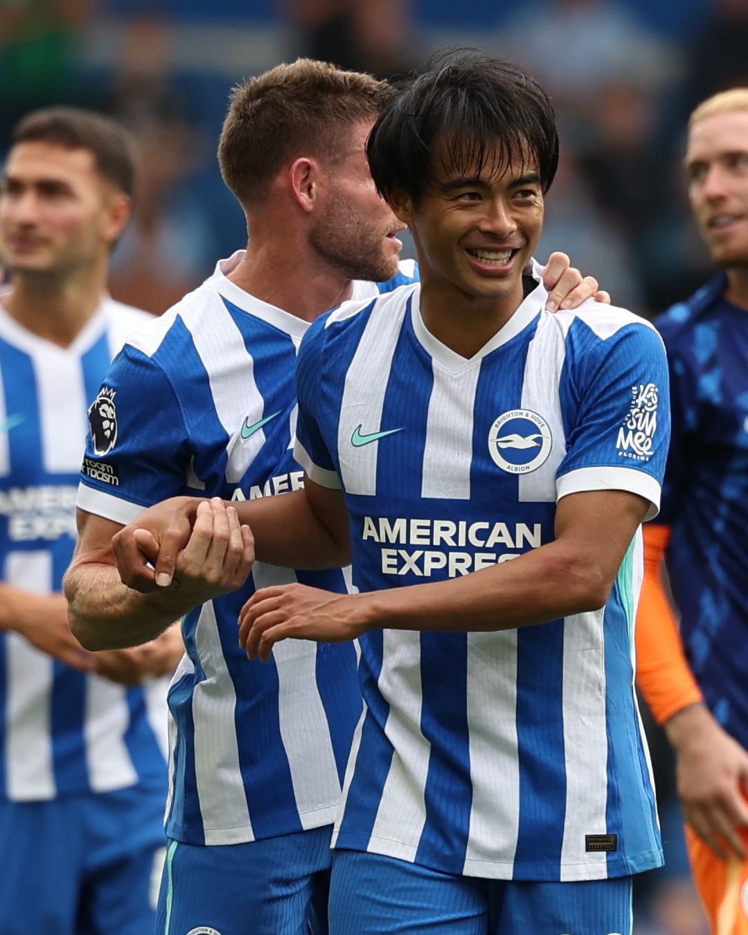 ブライトン　Brighton & Hove Albion ウェア M ブライトン・アンド・ホーヴ・アルビオン 2021-22 ユニフォーム