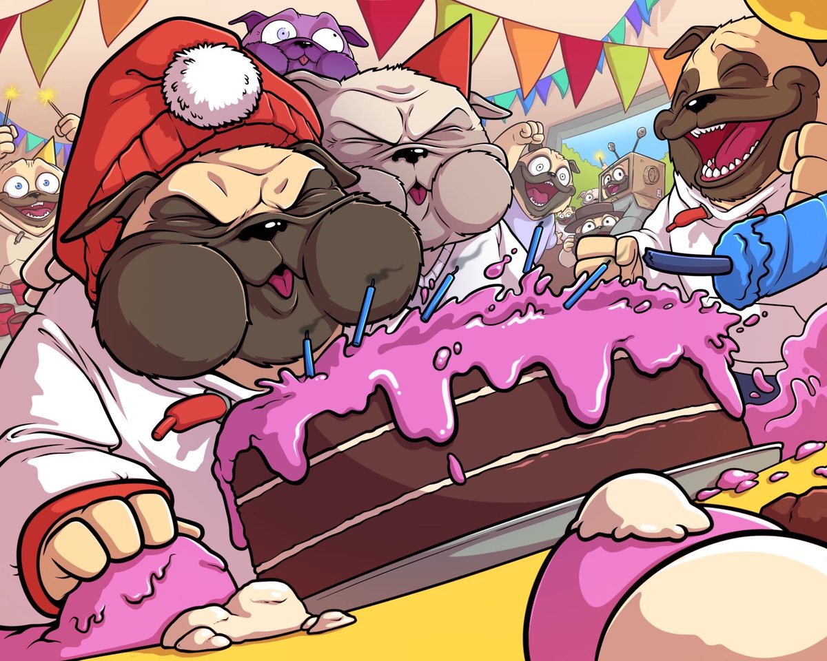 Guess what Pug turns 1 year old today? That’s right, the one wif a hat🥳🧢

It’s been 1 year since becoming one of the top CTOs on sui!

$PUGWIF