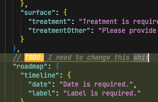 codinginflow's tweet photo. JSON not allowing comments is criminal https://t.co/Qnd0L5MJwB