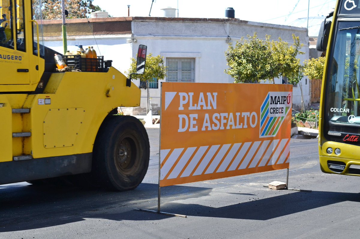 MaipuMunicipio's tweet photo. 🔹Plan Integral de Asfalto 2025-2026.🔹

Seguimos con las obras programadas en distintos puntos del departamento:
📍Calle Barcala. https://t.co/2fXclPQiEn