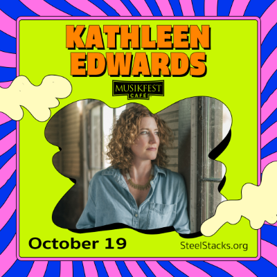 Celebrated as one of the forebears of modern alt-country and Americana, Kathleen Edwards takes the stage at Musikfest Café on October 19th! 

🎟️👉 brnw.ch/21wVHQ0