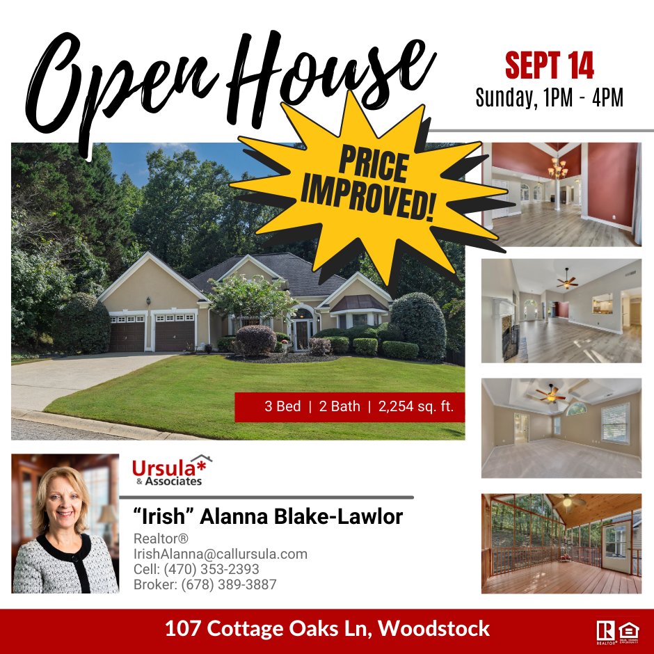 uandateam's tweet image. 🏡 𝗡𝗲𝘄 𝗣𝗿𝗶𝗰𝗲 + 𝗢𝗽𝗲𝗻 𝗛𝗼𝘂𝘀𝗲!
Details Here ➡️ bit.ly/4oIqu8V

#OpenHouse #PriceImproved #Wyngate #TowneLake #UrsulaAndAssociates