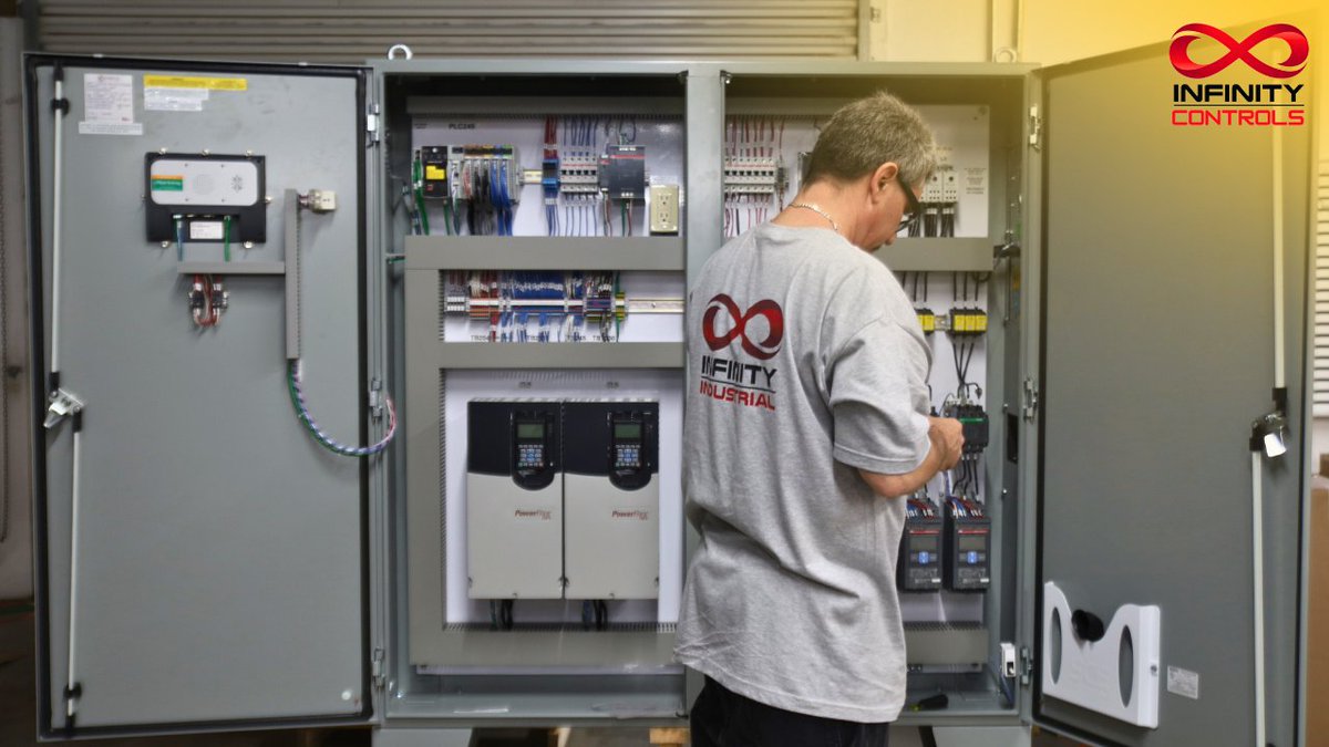 InfinityPanels's tweet image. ✅ What do VFDs do?
VFDs regulate the speed and torque of electric motors by adjusting motor frequency and voltage. 

#CustomControlPanels #VFD #IndustrialAutomation #InfinityControls wix.to/O5IpUUI