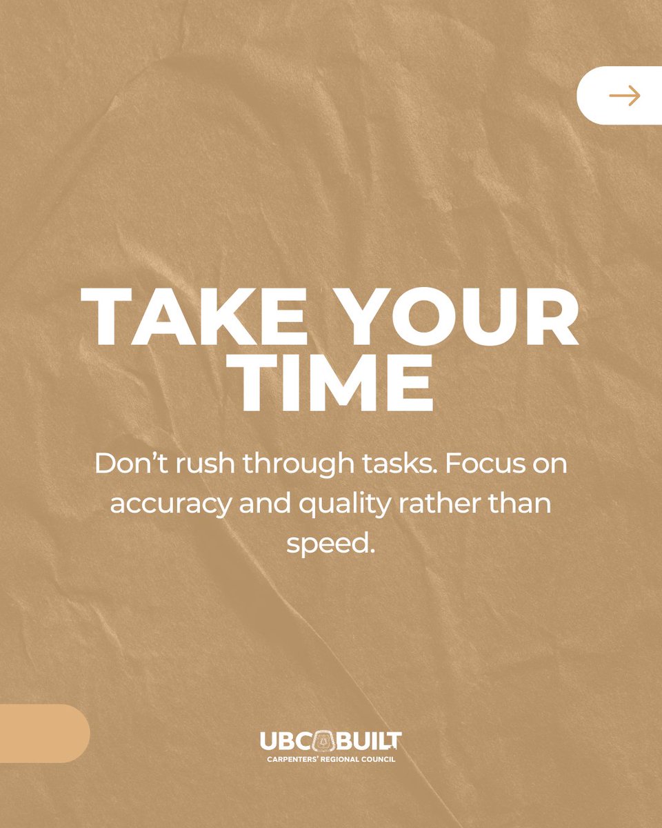 UBCBuilt_CRC's tweet image. Good things take time! Building something great doesn't happen overnight. Take the time to plan, measure, and execute each step with precision. Rushing only leads to mistakes. Prioritize quality and craftsmanship! 🛠️
#UBCBuilt #TakeYourTime #QualityOverSpeed