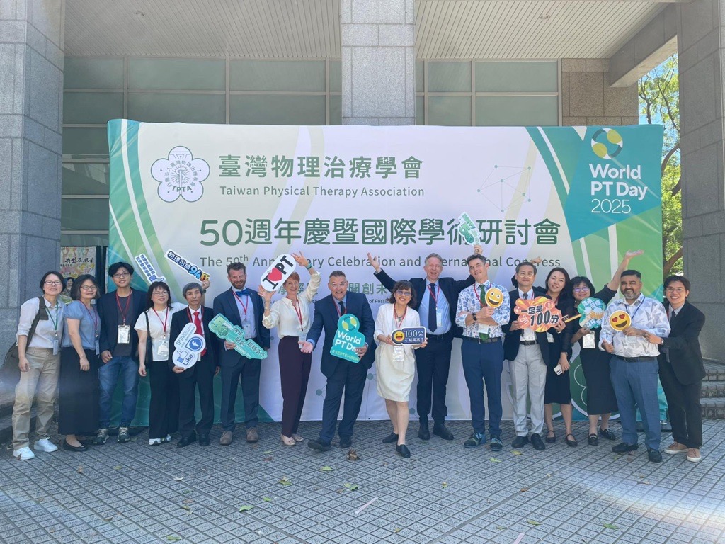 APTAPresident's tweet image. I am honored to have represented @APTA_official at  @TPTA_Taiwan's  50th Anniversary celebration and symposium! 

I was excited to have the opportunity to speak about the impact of APTA’s focus on our Vision and Mission in my keynote address. 

#ChoosePT #PTadvocacy