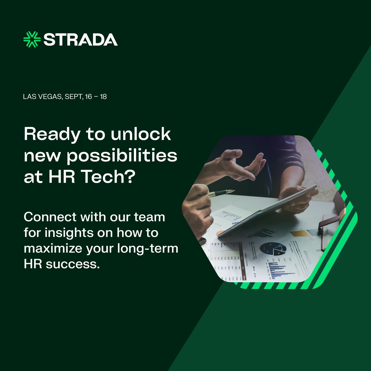 HR Tech 2025 is just around the corner! We’re excited to share how our solutions are helping HR leaders to streamline, scale, and succeed. Visit the Strada booth to learn more #HRTech2025