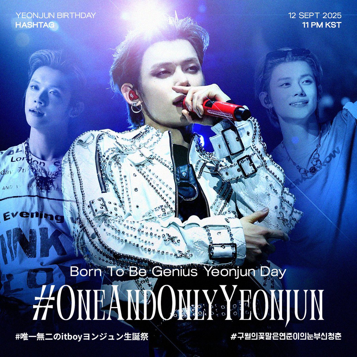 913records's tweet photo. Let’s start posting YEONJUN’s 2025 Birthday Tags 🎂🎉

🎯 500 replies

Born To Be Genius Yeonjun Day
#OneAndOnlyYeonjun
#唯一無二のitboyヨンジュン生誕祭
#구월의꽃말은연준이의눈부신청춘 https://t.co/rTuId6jY6V
