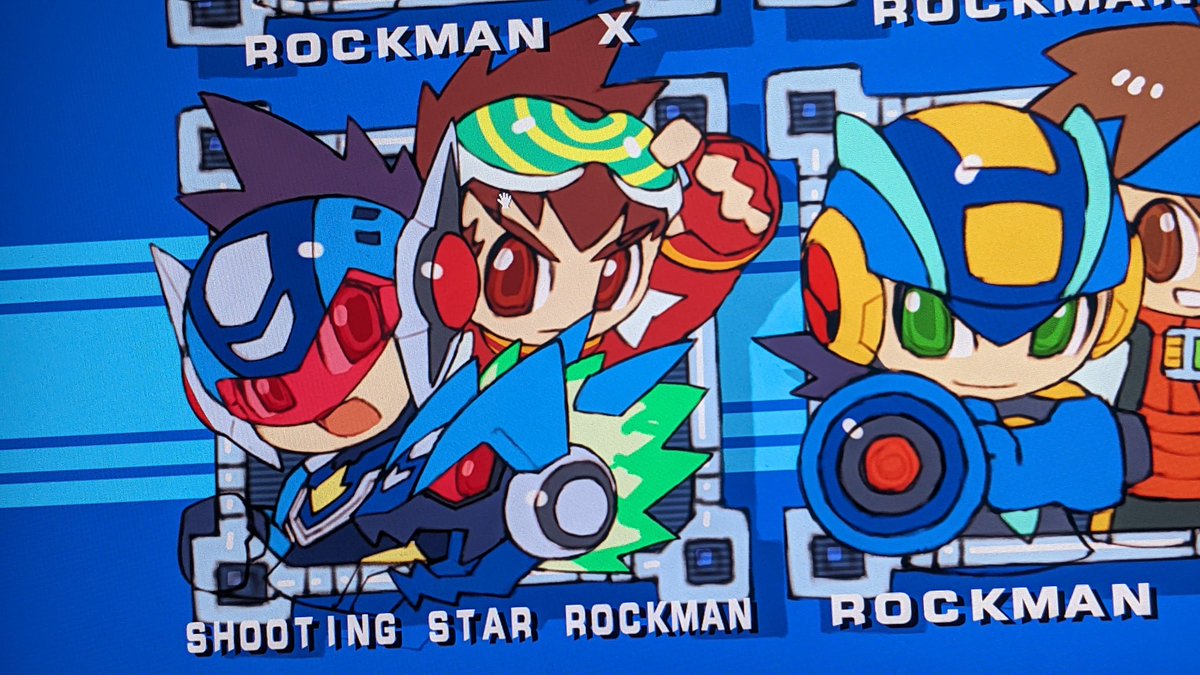 iiKOAO's tweet photo. 『流星のロックマン パーフェクトコレクション』発表おめでとう！
（全図はまもなく解禁されます😉） https://t.co/yzzhVC7jdx