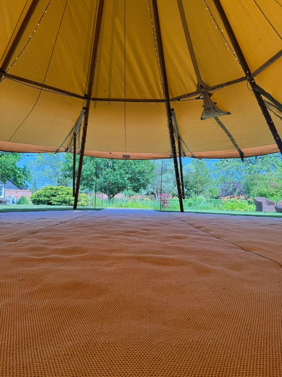 East Anglia has no shortage of breathtaking backdrops, like sweeping coastlines, stately homes and rolling countryside.

A tipi is the perfect way to make the most of your chosen venue: the sides can be opened to let in the view, giving your guests an unforgettable setting.