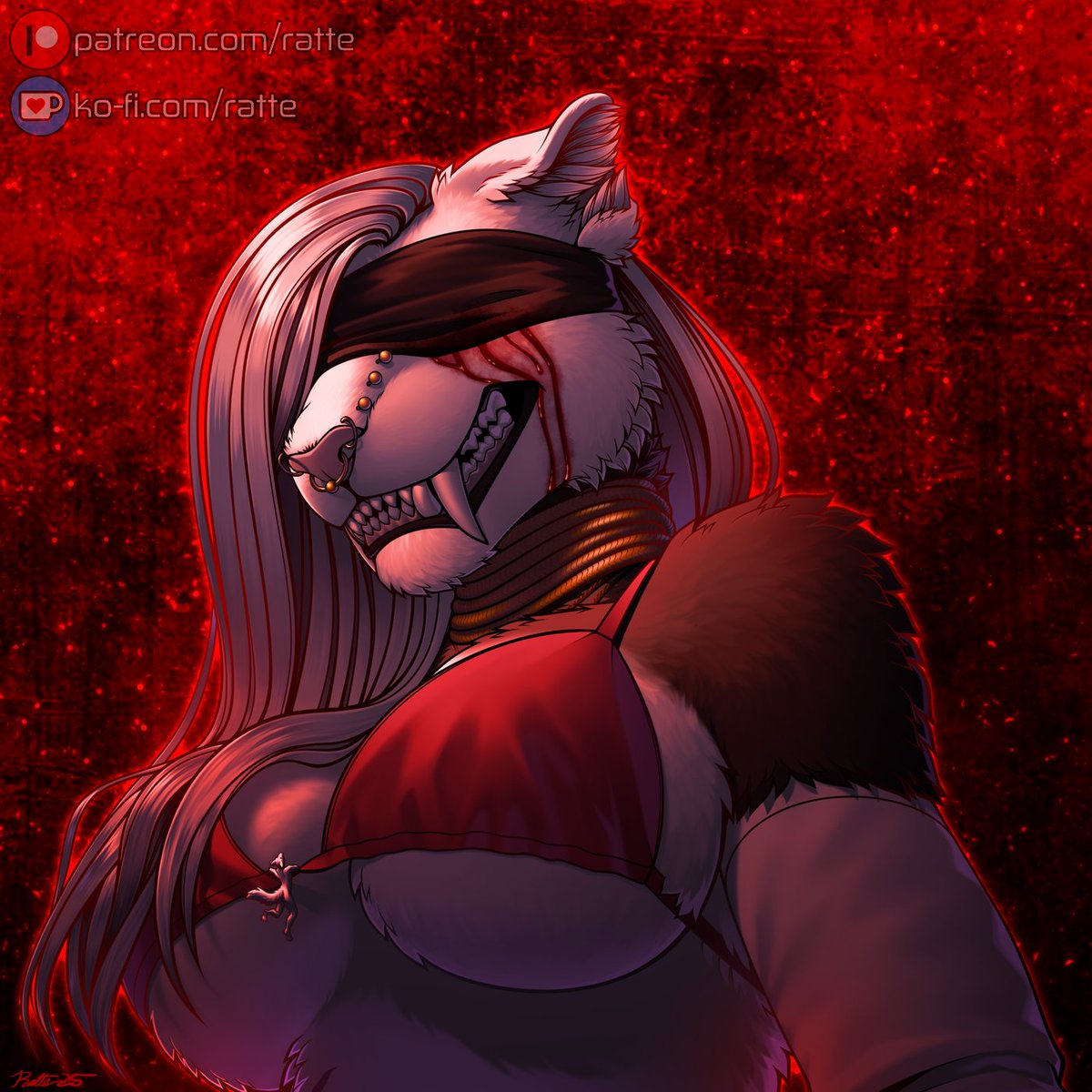 "Don't look down." - patreon.com/posts/13863041…

#commission for @mesonoxianvisitor.uk on bsky!

Please support my work so I can afford existing and a pet's surgery: patreon.com/ratte / ko-fi.com/ratte

#art #digitalart #furry #furryart #supportartists